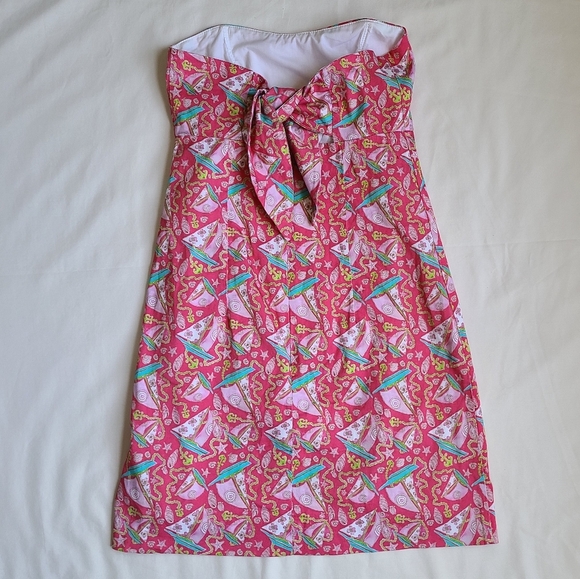 Kaeli Smith Boat Print Dress - Picture 5 of 5